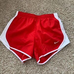 Red Nike Shorts girls